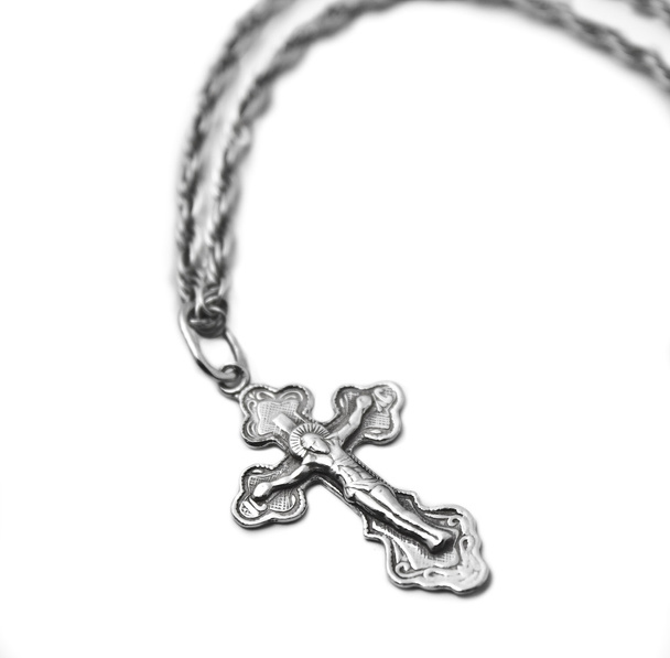 Cross on a chain - Фото, изображение