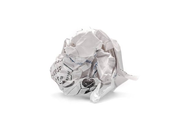 Odpady mielonego papieru - Zdjęcie, obraz