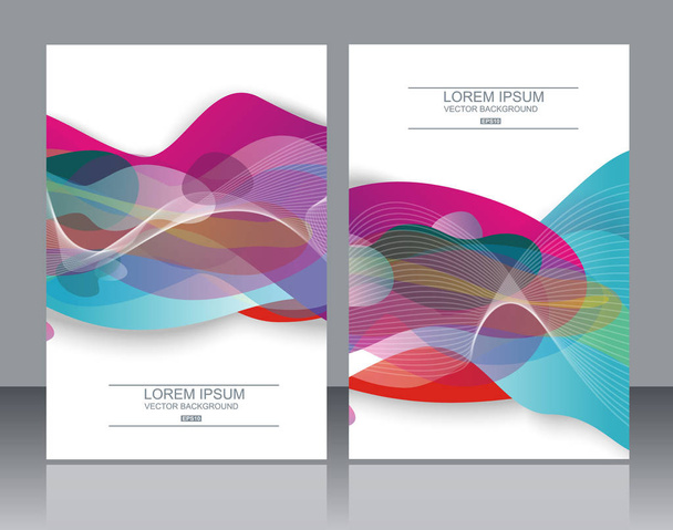 Vector design templates for a4 covers, banners, flyers and poste - Vector, Image