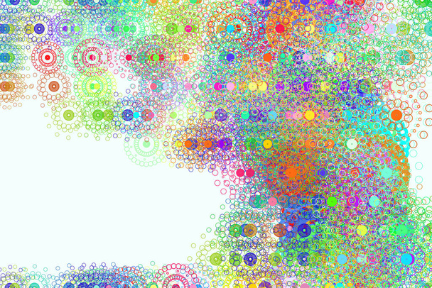 Αφηρημένο γεωμετρικό σχέδιο, πολύχρωμα & καλλιτεχνικά σχήματα για γράφημα - Διάνυσμα, εικόνα