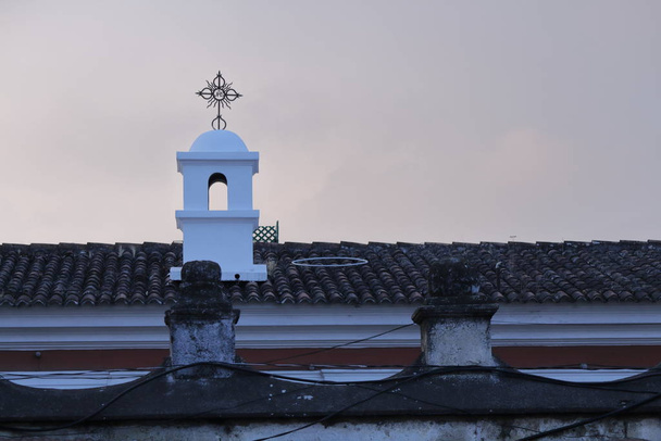 グアテマラの旧植民地時代の都市と教会  - 写真・画像