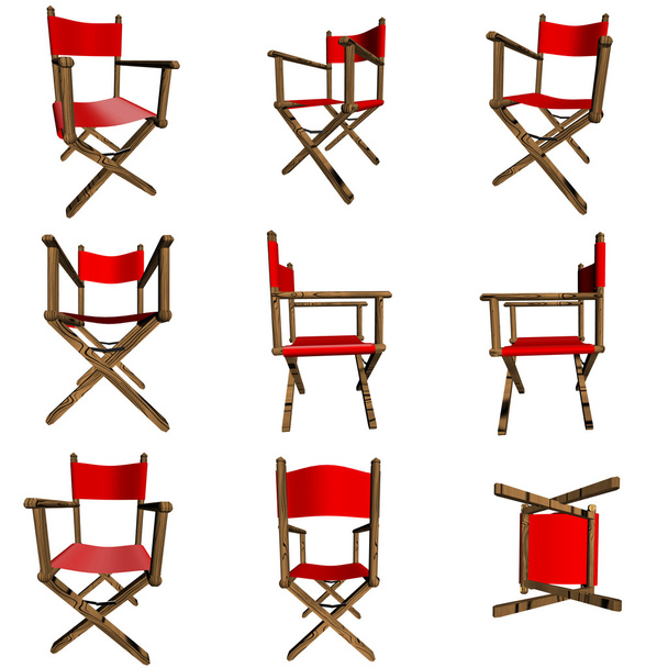 3d の椅子 - 写真・画像