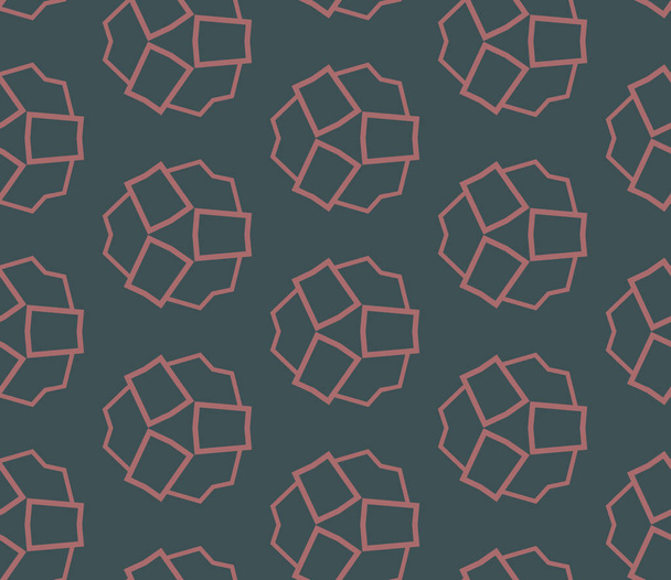 Patrón de vector ornamental geométrico sin costuras. Fondo abstracto
 - Vector, Imagen