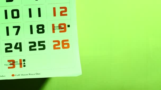 Kalender - Filmmaterial, Video