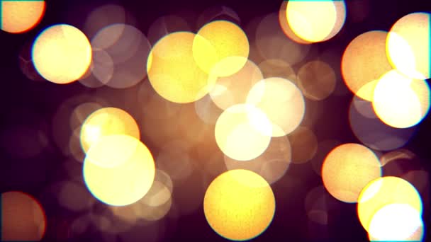 Abstract bokeh background with distortion effects. - Footage, Video
