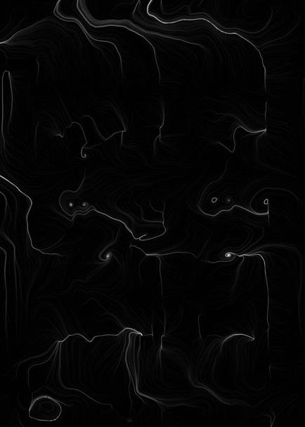 чорно-біле породжувальне мистецтво хвилястий випадковий шум малюнки ілюстрація
  - Фото, зображення