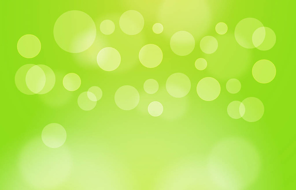 Abstract bokeh background in green with copy space,abstract wallpaper,de focus,blurry pattern,Green bokeh nature concept - Φωτογραφία, εικόνα