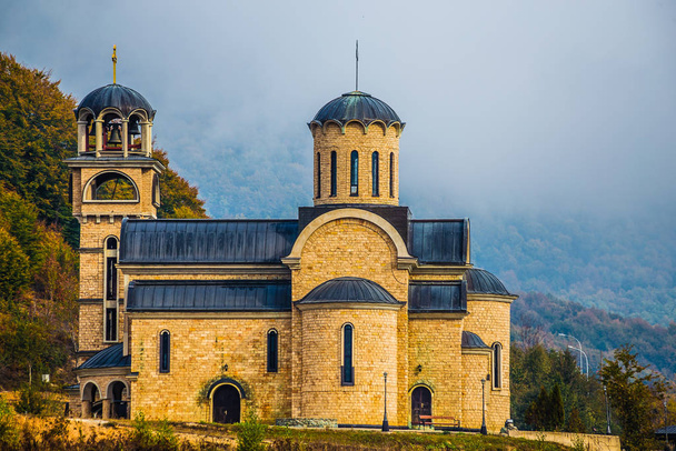 Церква Святого Миколая - Маврово, Північна Македонія. - Фото, зображення