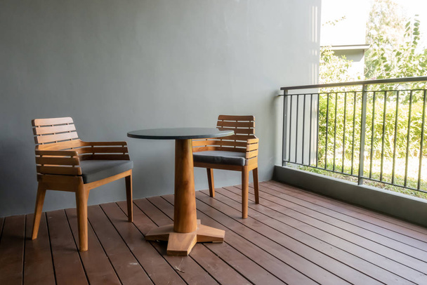 patio deck and chair - Fotografie, Obrázek