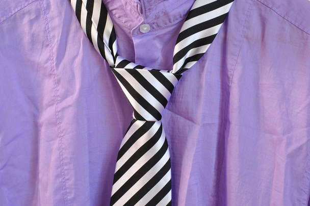 Necktie on shirt - Photo, Image