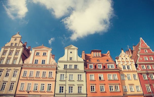 gebouwen in wroclaw - Foto, afbeelding
