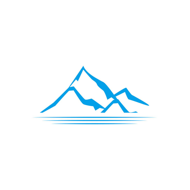 Iceberg logo disegno illustrazione modello vettoriale - Vettoriali, immagini