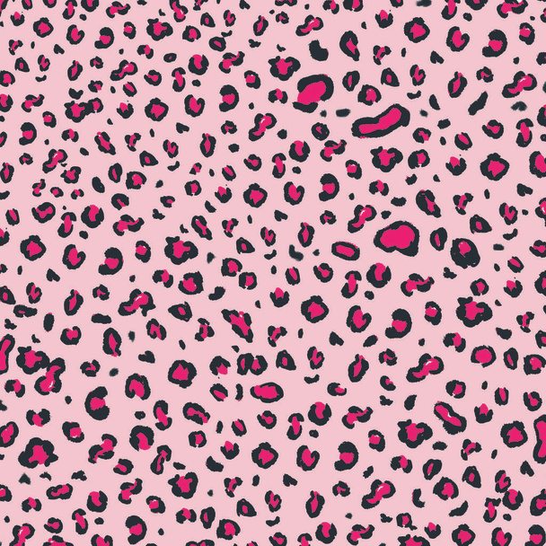 Ζωικό μοτίβο λεοπάρδαλη φόντο με κηλίδες. Εικόνα του δέρματος λεοπάρδαλη ζώο, μοτίβο εκτύπωσης - Φωτογραφία, εικόνα