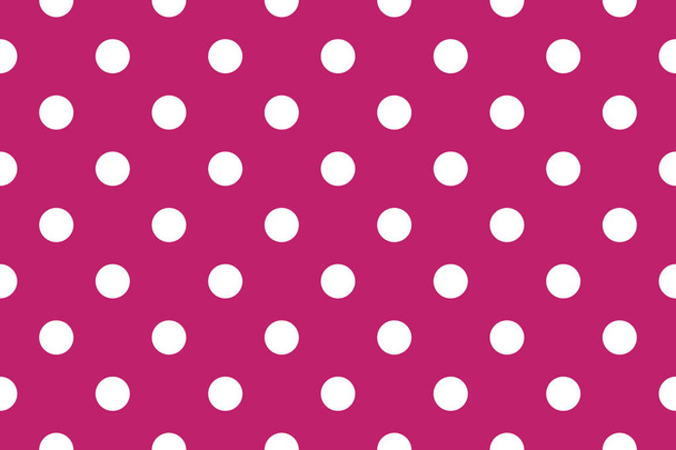 Vector Polka Dot Pattern design illustration for printing on paper, wallpaper, covers, textiles, fabrics, for decoration, decoupage, and other. - Vector, Image