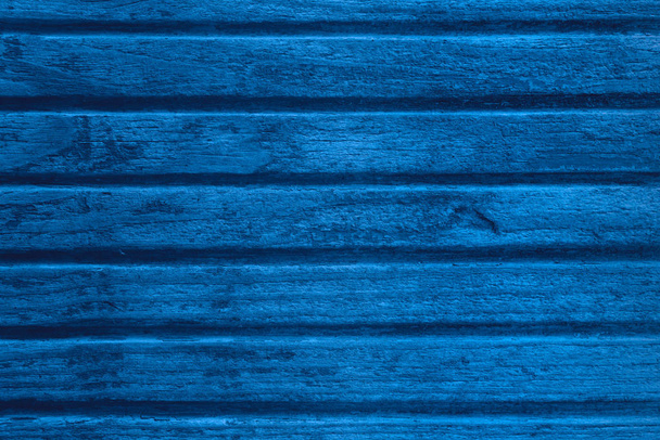 blue planks background - Photo, image