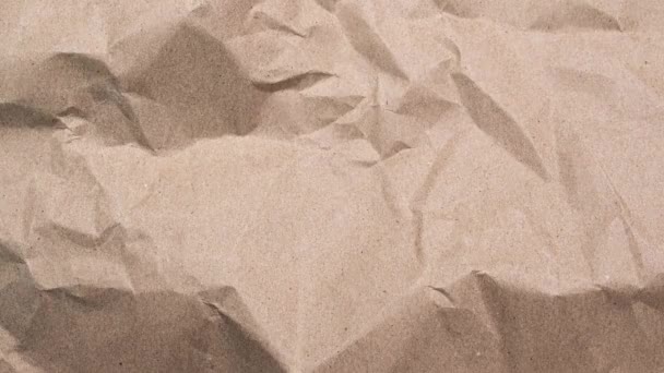 Stop motion animated brown paper texture background. - Footage, Video