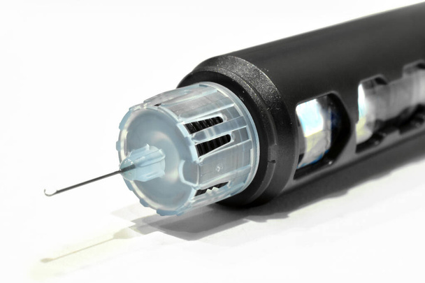insulin pen injection device healthcare self treatment - Foto, Imagen