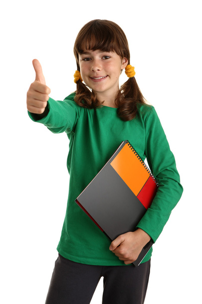 Student holding book - Fotó, kép