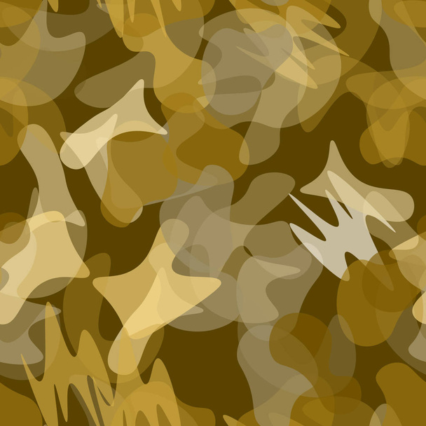 Camouflage Seamless Pattern. Military Camouflage - Wektor, obraz