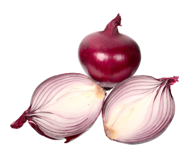 Bulbs of red onion - Photo, Image
