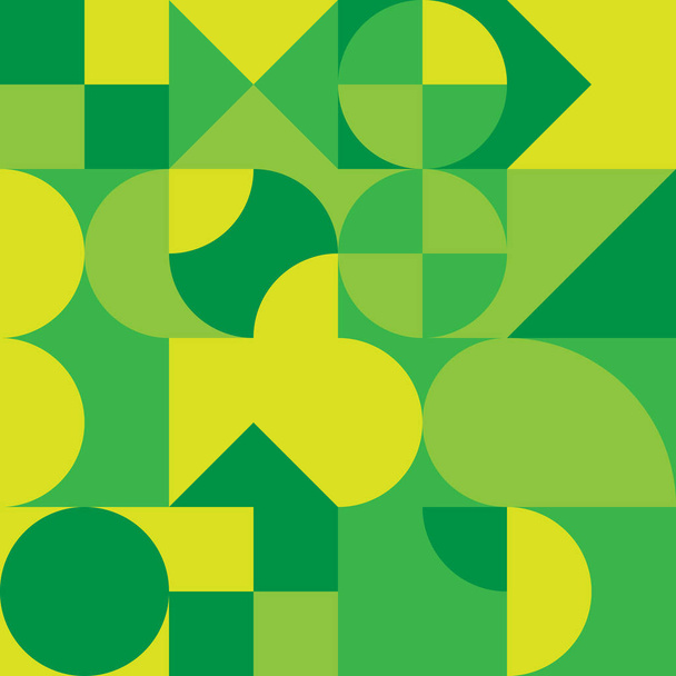 Abstract geometric retro design. Vector seamless pattern - Vektor, obrázek