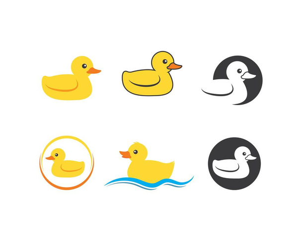 duck  vector icon illustration design - Vector, Image