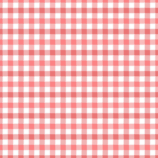 Gingham seamless pattern.Texture from squares for - plaid, tablecloths, clothes, shirts, dresses, paper, and other textile products. - Vector, Image