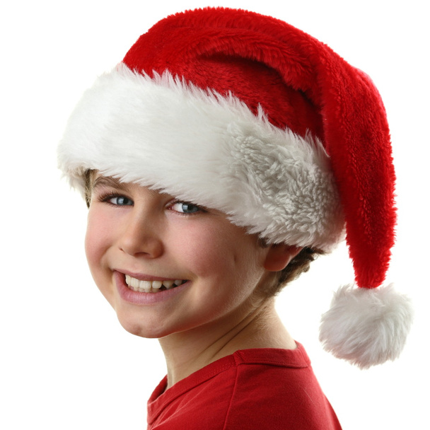 Young boy as Santa Claus - Fotó, kép