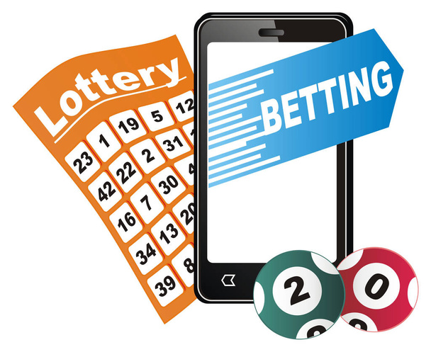 tiket loterie a sázkových obchodů - Fotografie, Obrázek