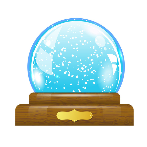 Snow globe - Vecteur, image