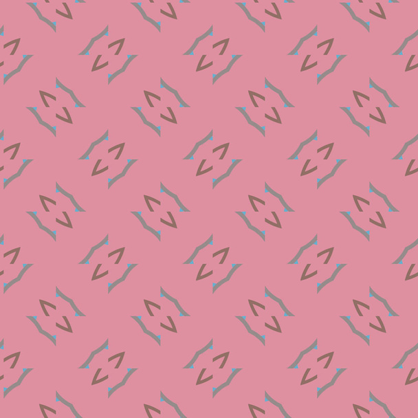 motif vectoriel sans couture dans un style ornemental géométrique - Vecteur, image