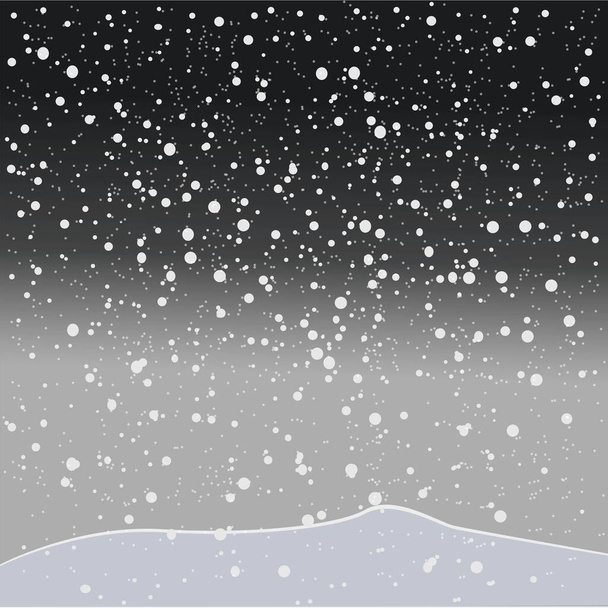 Płynny wzór zimowy z ozdobami świątecznymi - Wektor, obraz