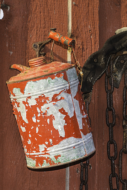 lata de gas vintage
 - Foto, imagen