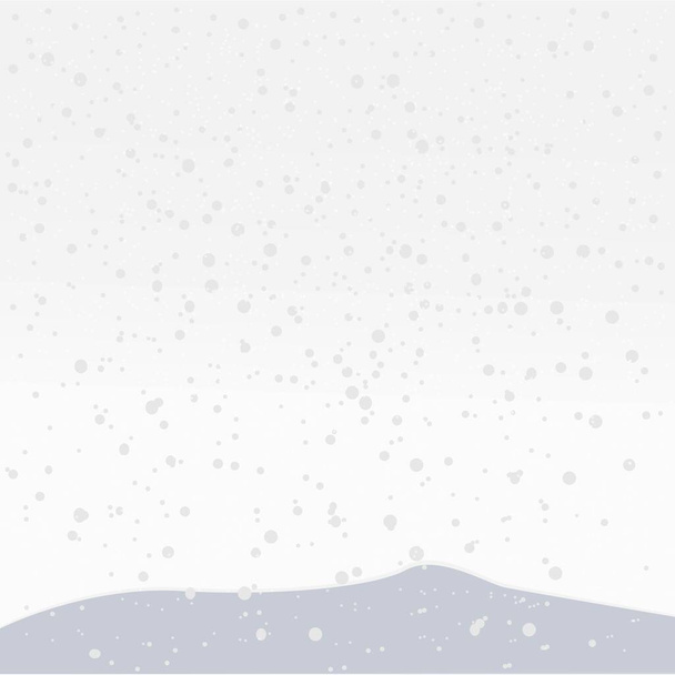 Seamless Winter Pattern with Hand Drawn Snowflakes. Scandinavian Style. Merry Christmas Texture. Vector Illustration - Vector, Image