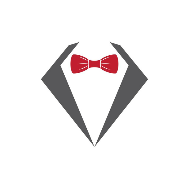 Ikona Tuxedo Vector Illustration Design Logo - Vektor, obrázek