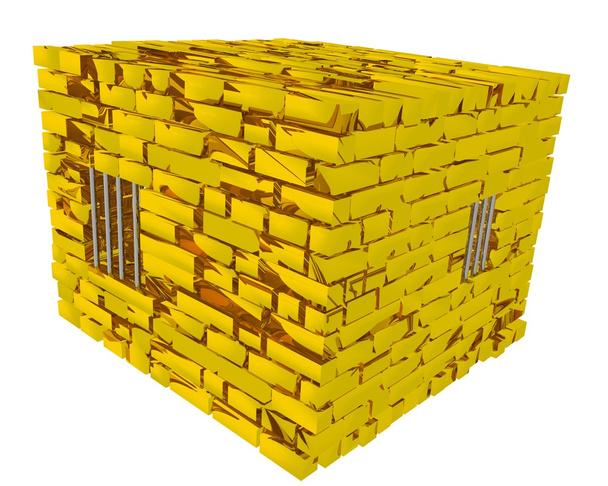 Golden jail - Photo, Image