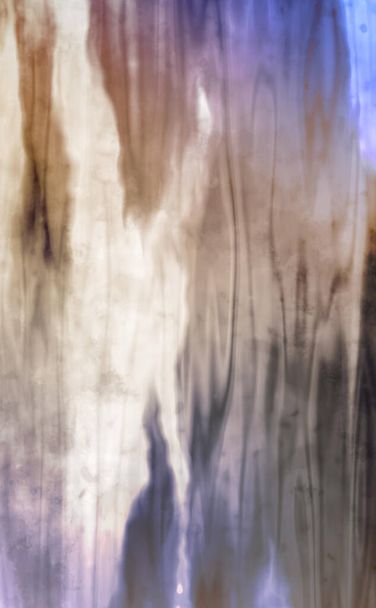 Taranmış Boyalı Soyut Arkaplan. Fırça darbesi ile boyanmış. Sanatsal canlılık ve renkli duvar kağıdı - Fotoğraf, Görsel