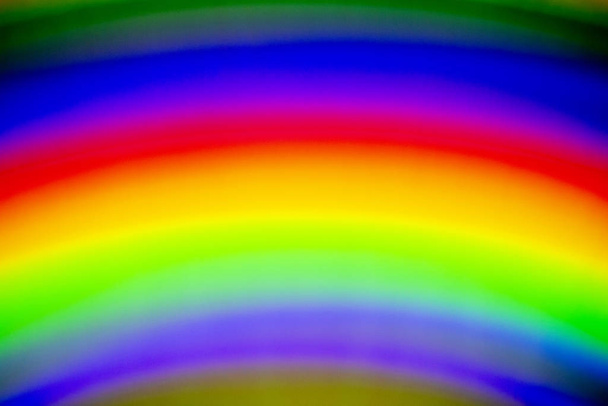 Futuristic Science Fiction Rainbow Holographic Background Compact Disc - Photo, Image