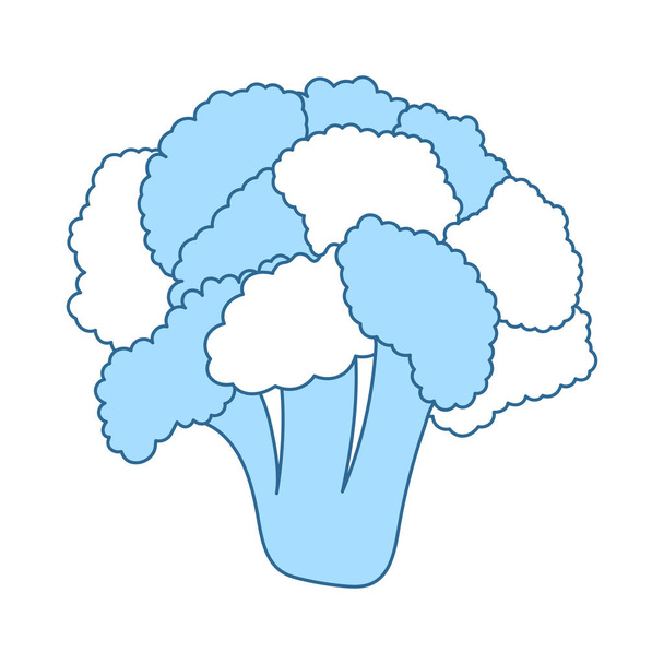Icono de coliflor
 - Vector, Imagen