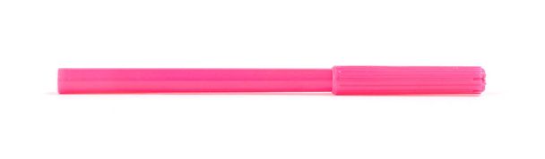 Růžové plstěné pero izolované - Fotografie, Obrázek