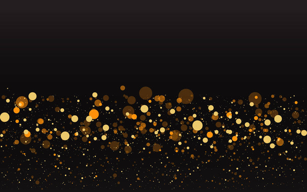 Luxus goldenen Glanz Hintergrund, glitzernde Magie glühend.  - Vektor, Bild