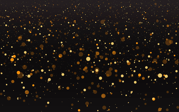 Luxus goldenen Glanz Hintergrund, glitzernde Magie glühend.  - Vektor, Bild