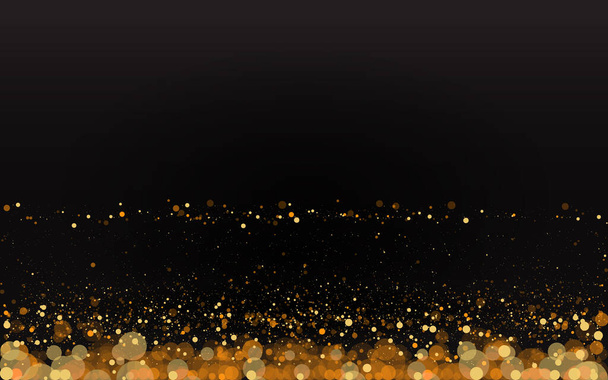 Роскошный золотой сверкающий фон, сверкающая магия
 - Вектор,изображение