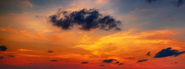 Colorful cloudy background sunrise or sunset - Photo, Image