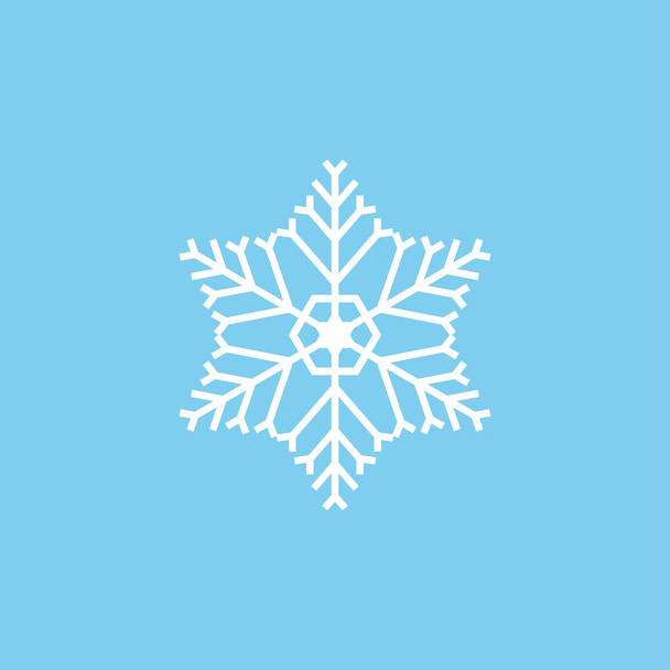 abstrakcyjny wektor logo ikony śniegu - Wektor, obraz