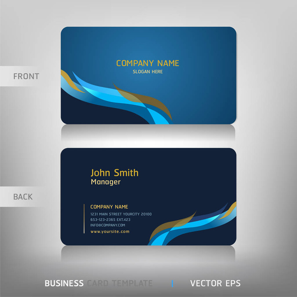 Modelo de cartão comercial
 - Vetor, Imagem