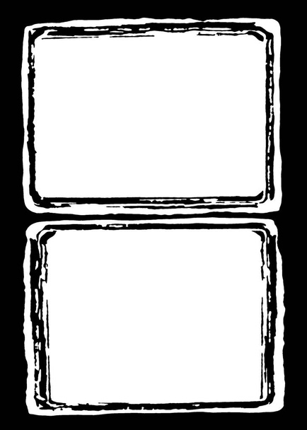 Abstrakti Dual Frame koristeellinen musta ja valkoinen Photo Edge. Aseta kuvan yläpuolelle ja levitä sitten Kerro sekoitustila saadaksesi mielenkiintoisen mustan reunan kuvasi ympärille. Voit myös kirjoittaa tekstiä sisälle tai käyttää kerros / leikkausnaamari
. - Valokuva, kuva