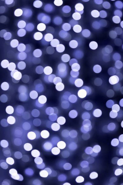 Abstract christmas background with blur bokeh effect - Photo, Image