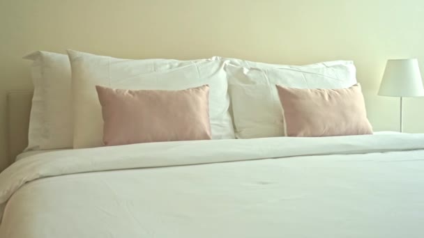 footage of luxury furnished bedroom in hotel - Footage, Video