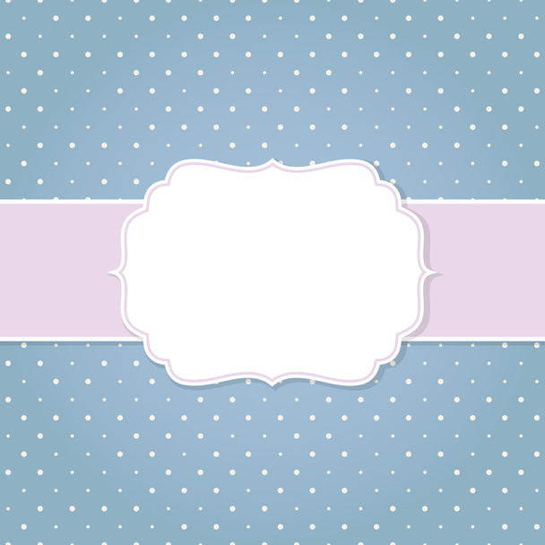 Frame on the paper background - Vector, afbeelding